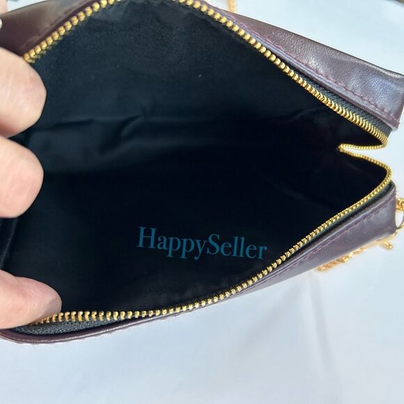 YSL Cosmetic Bag to Crossbody Beaded Logo Purse Charm Designer Clutch Bag New - Picture 10 of 12